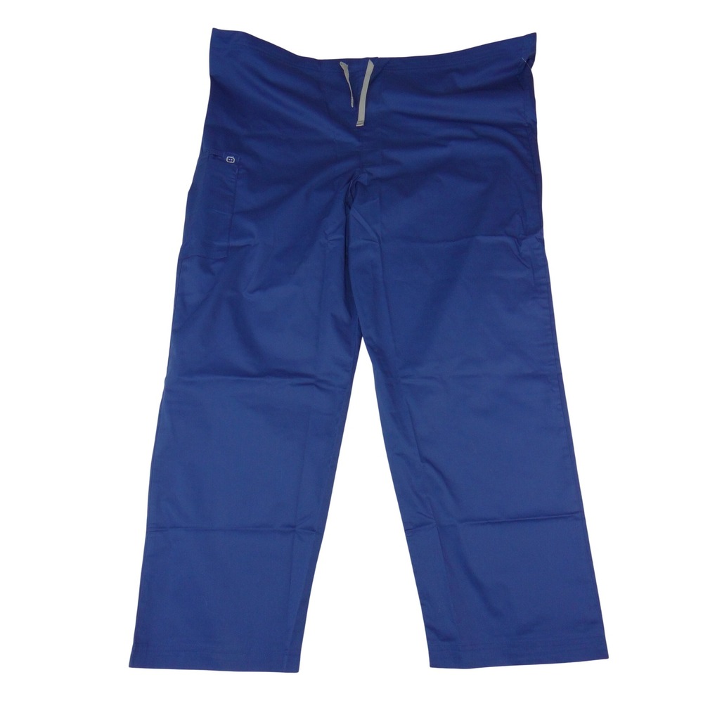 WonderWink WonderWORK Royal Blue Scrub Pants Unisex 2X Cargo Medical 3668